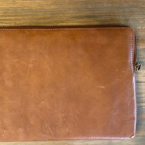 Madewell Leather Laptop Sleeve